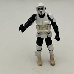 2005 Star Wars Hasbro Saga Collection Imperial Biker Scout Trooper Figure Weapon